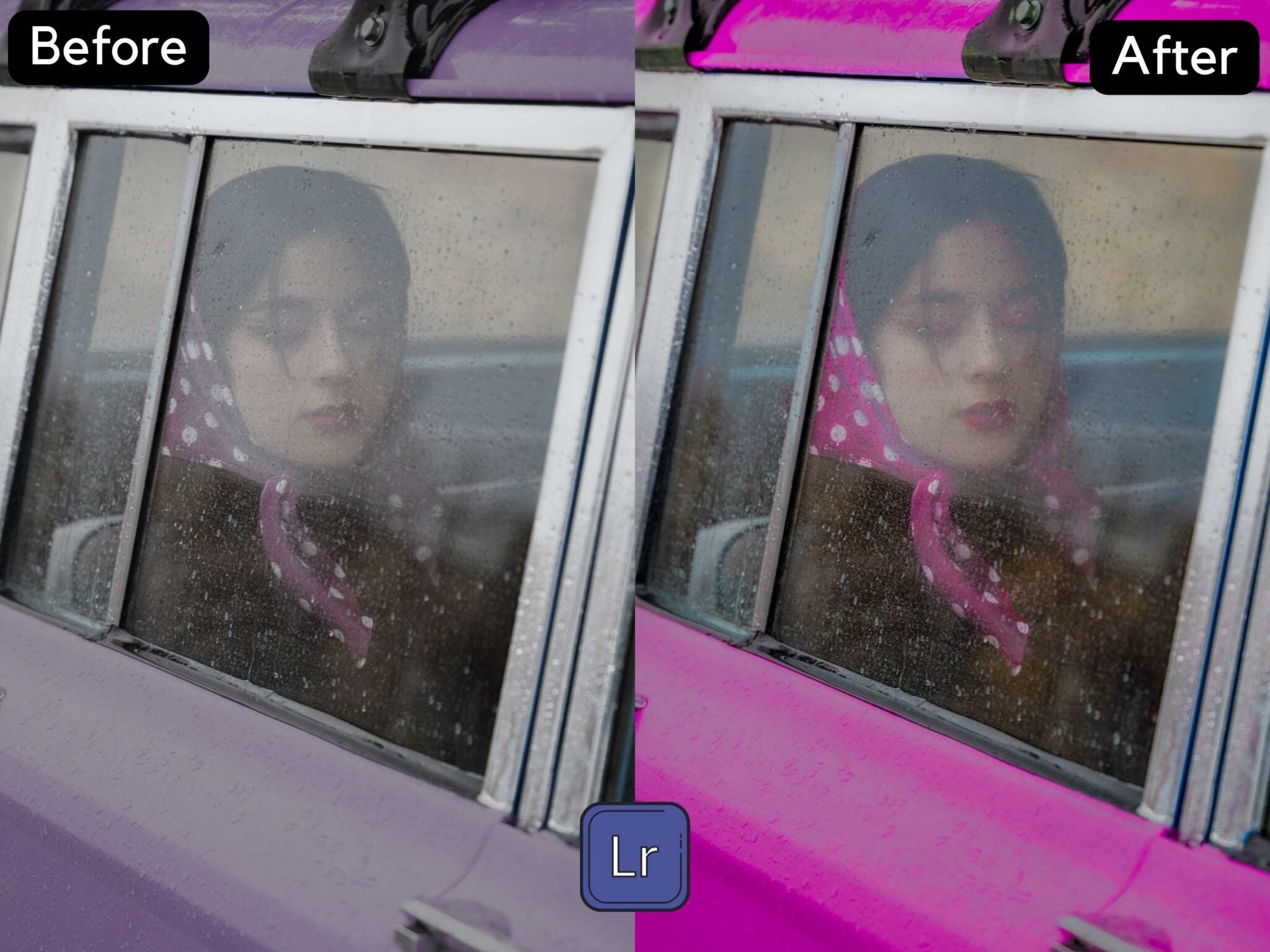 Purple Girl Premium Lightroom Preset